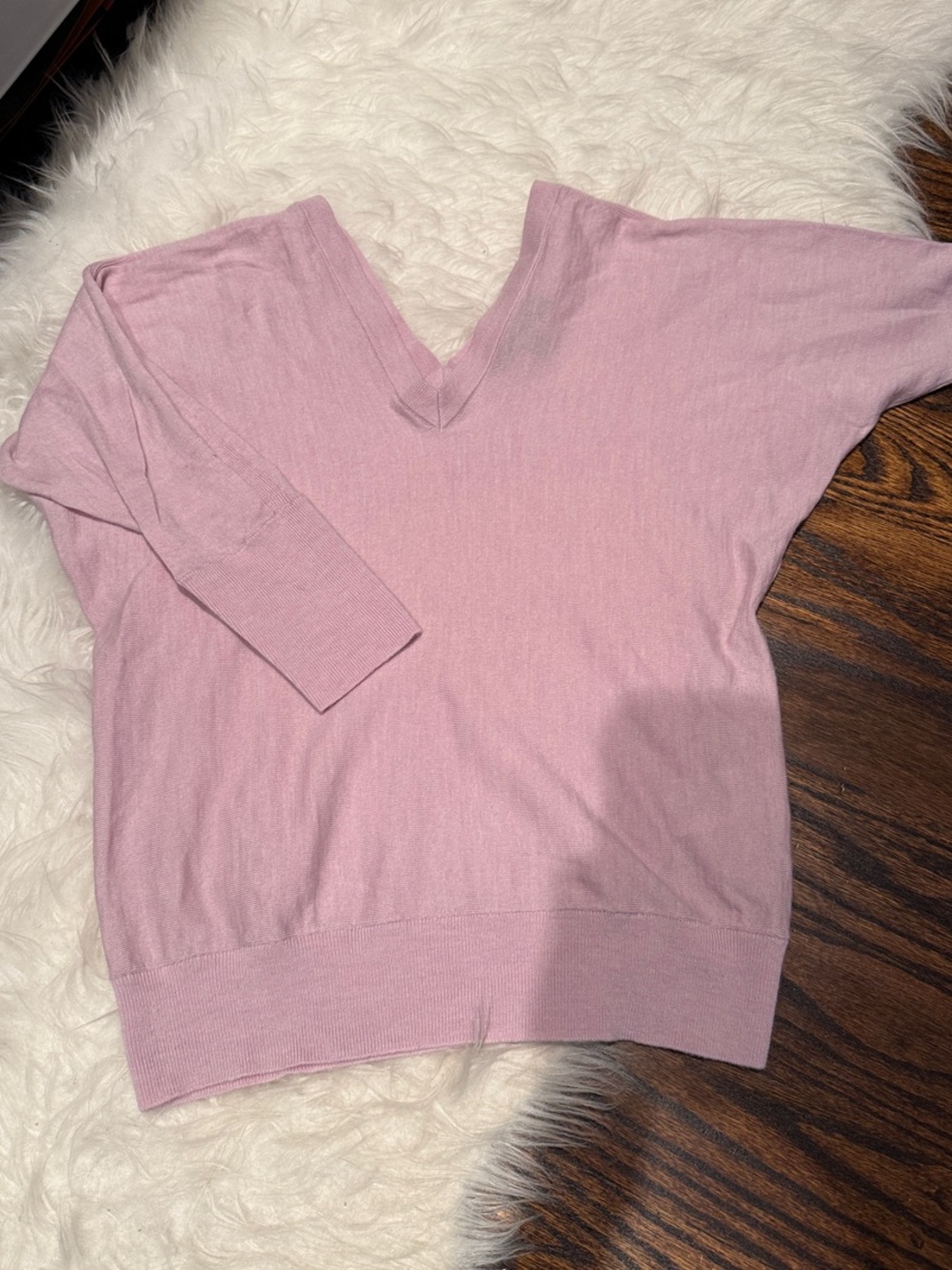 BANANA REPUBLIC Double V-Neck Merino Sweater
